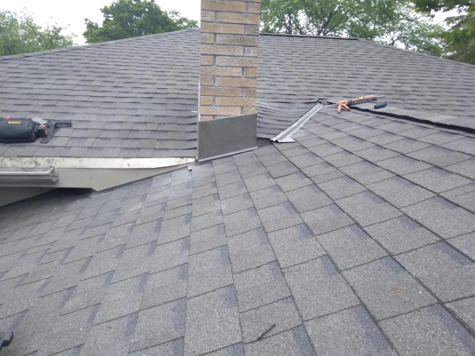 replacing roof and resealing on residential roof