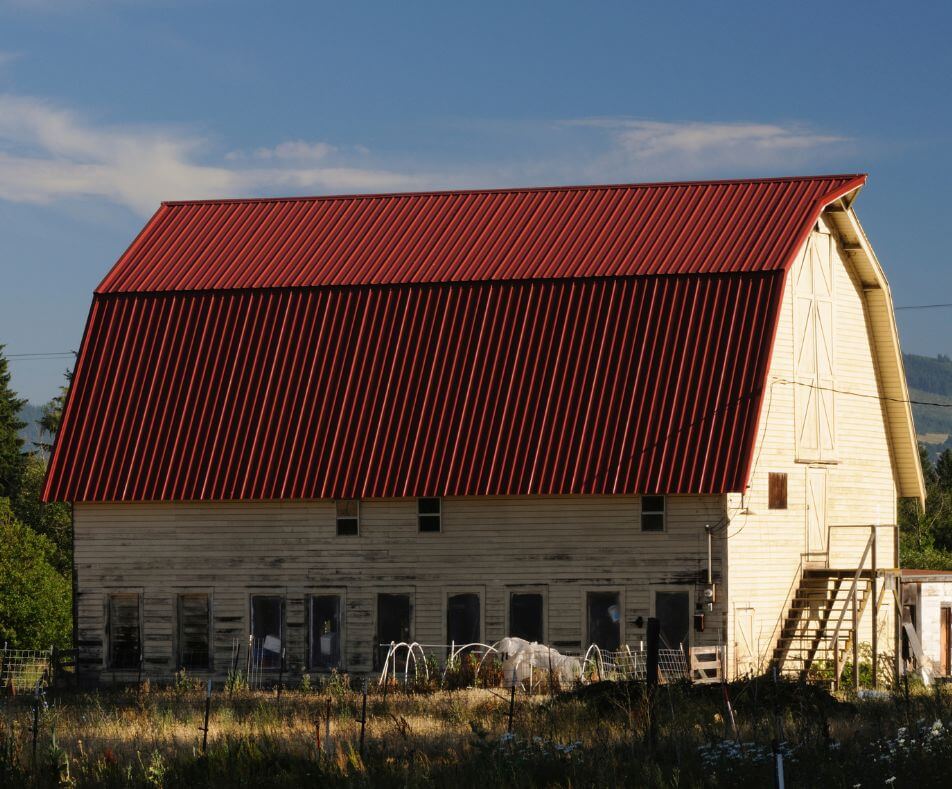 pole barn roof type