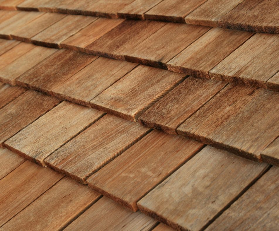 cedar shake roofing material