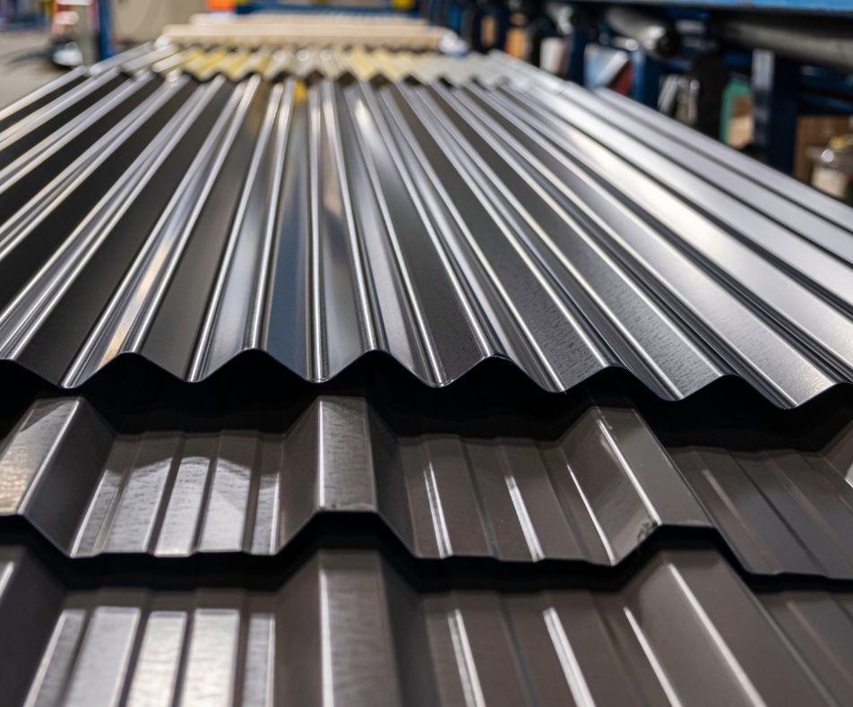 steel roofing material