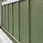 Vertical panel siding