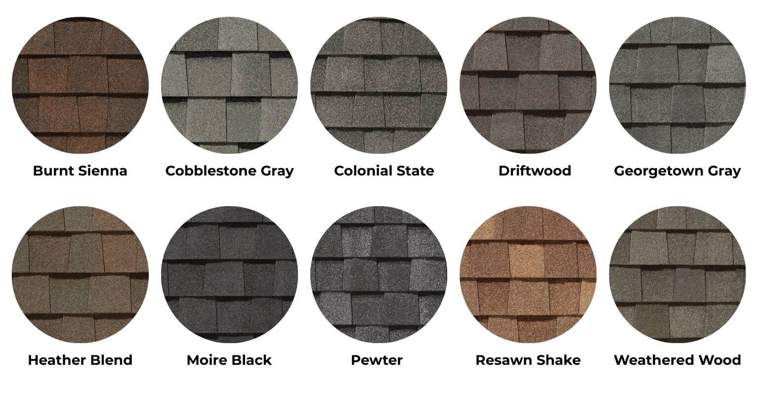 Landmark® Shingle Colors