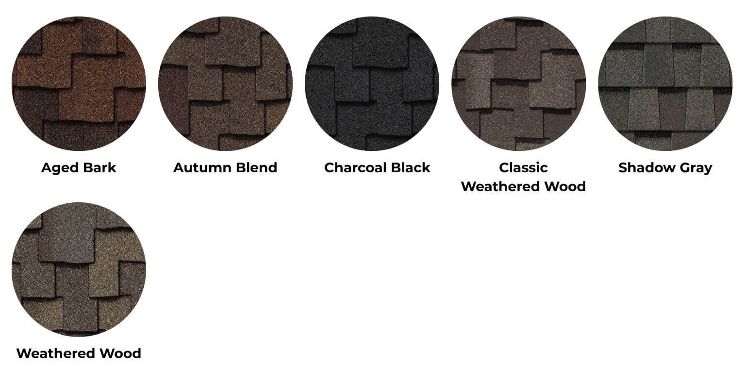 Presidential Shake® Shingle Colors